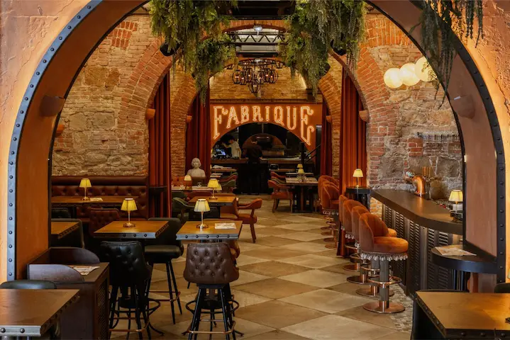 Restaurant interior